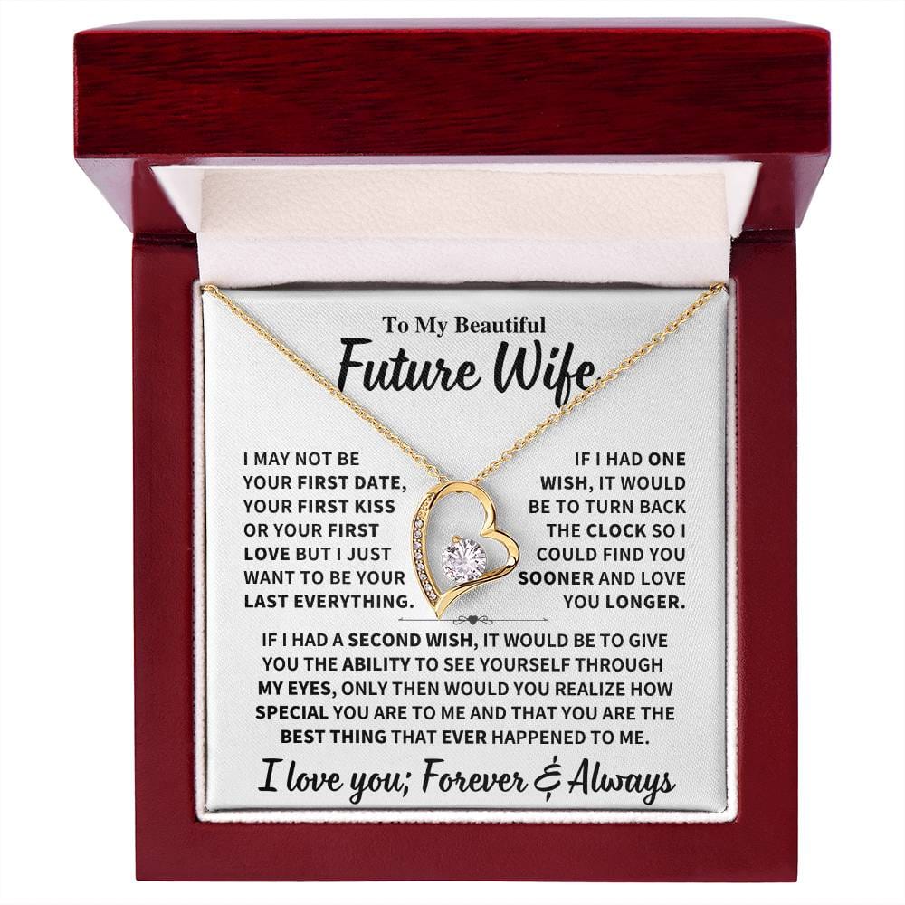 Future Wife Gift,"Best Thing That Ever Happened To me" Heart Necklace Jewelry