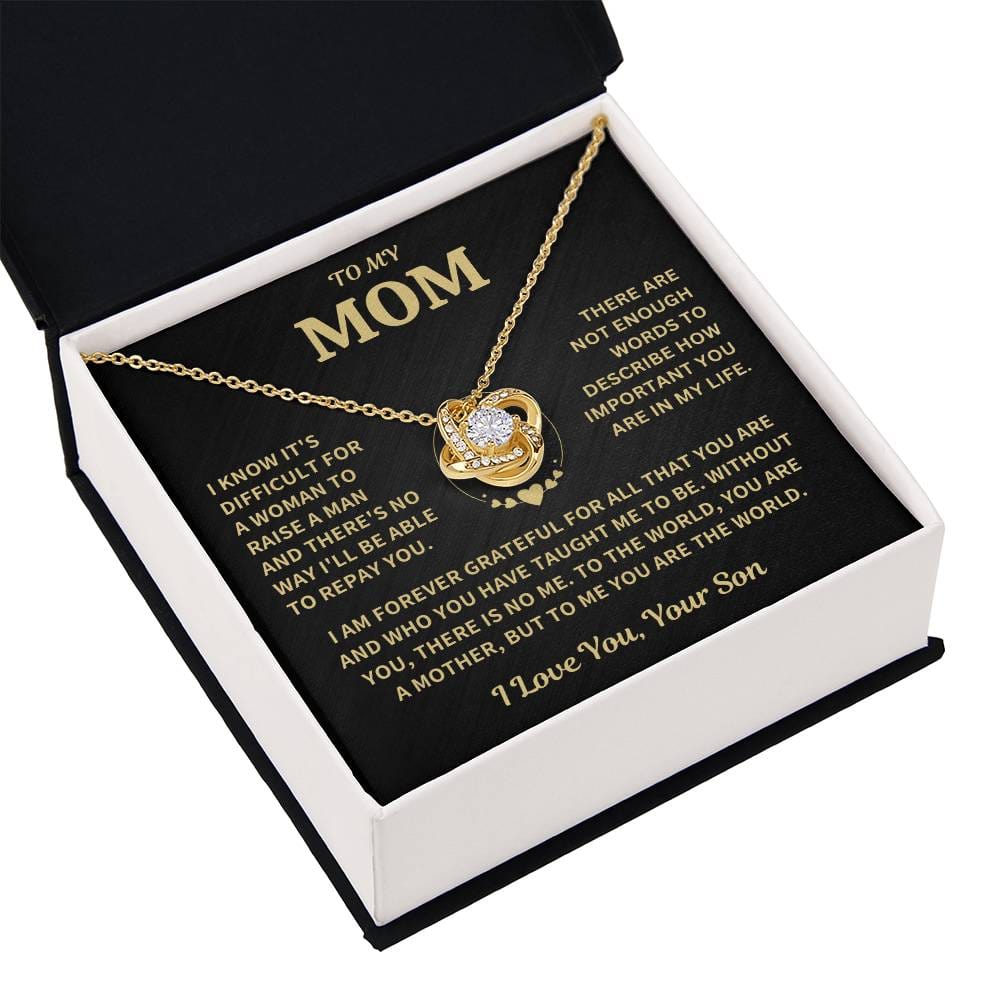 Mom Gift-Forever Grateful-From Son Jewelry