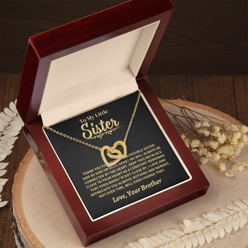 To My Little Sister, From Brother Jewelry