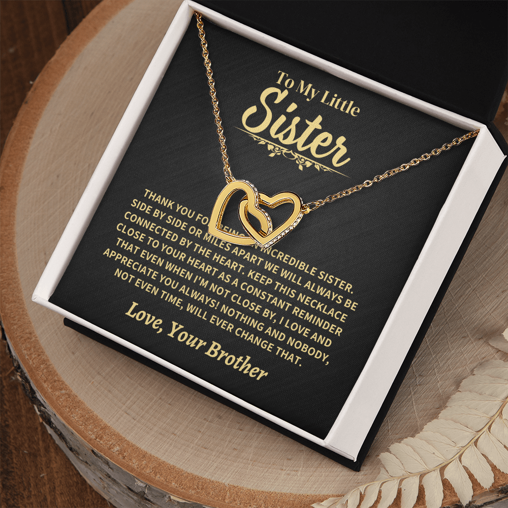 To My Little Sister, From Brother Jewelry