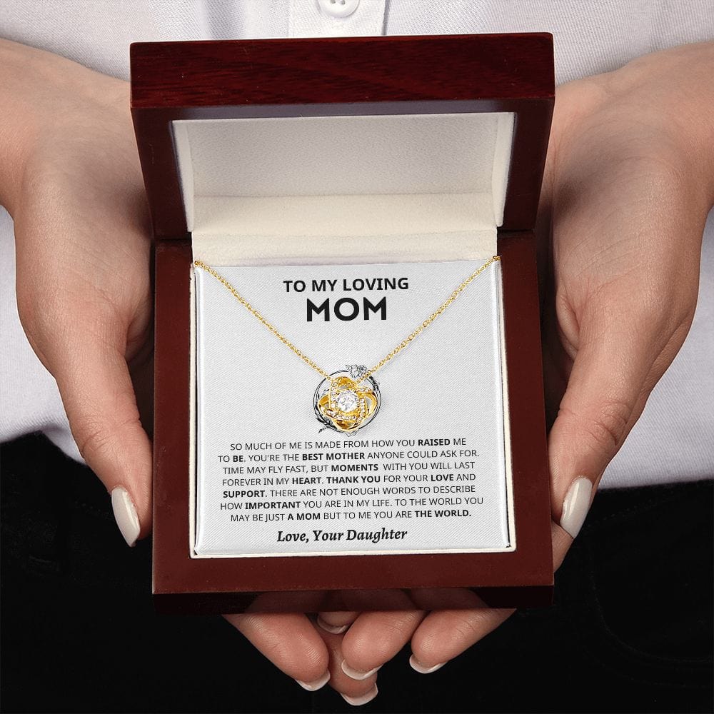 Mom Gift- From Daughter- Best Mother Jewelry