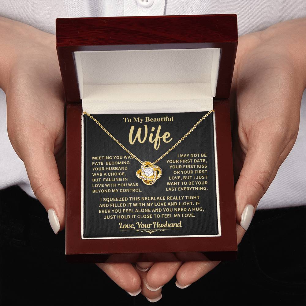 Beautiful Gift For Wife, "Meeting You Was Fate" Jewelry