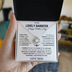 Daughter, Mother's Day Gift-From Mom Jewelry