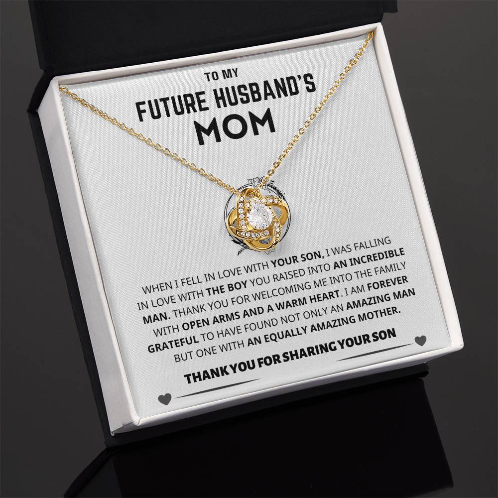 Future Husband's Mom Gift-"Forever Grateful" Jewelry