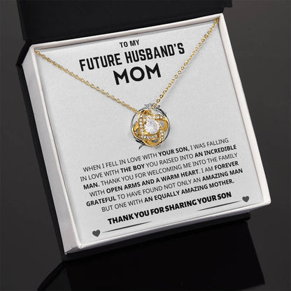 Future Husband's Mom Gift-"Forever Grateful" Jewelry