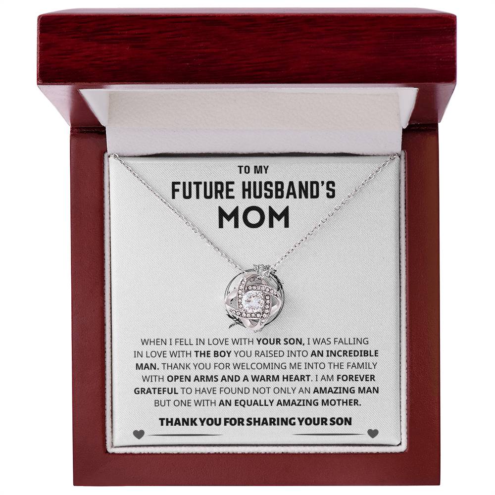 Future Husband's Mom Gift-"Forever Grateful" Jewelry