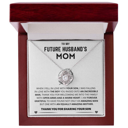Future Husband's Mom Gift-"Forever Grateful" Jewelry