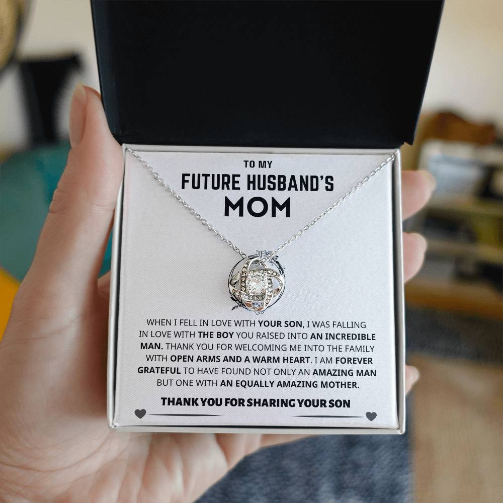 Future Husband's Mom Gift-"Forever Grateful" Jewelry