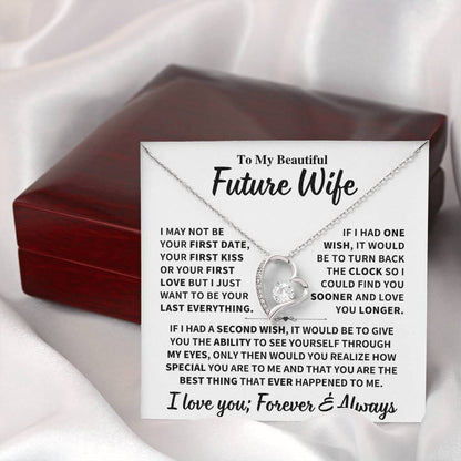 Future Wife Gift,"Best Thing That Ever Happened To me" Heart Necklace Jewelry