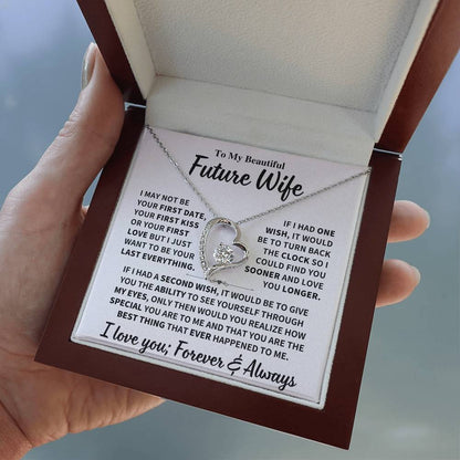 Future Wife Gift,"Best Thing That Ever Happened To me" Heart Necklace Jewelry