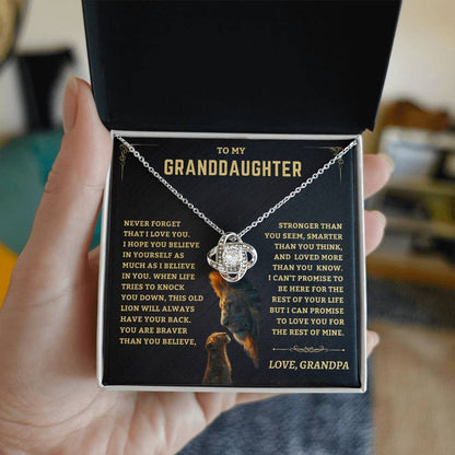Granddaughter Gift -From Grandpa Jewelry