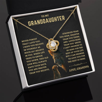 Granddaughter Gift -From Grandpa Jewelry