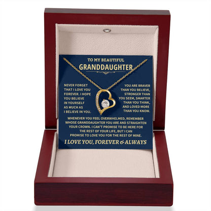 Granddaughter Gift-Never Forget Jewelry