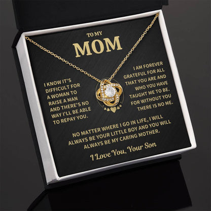 MOM Gift-Forever Grateful-From Son Jewelry