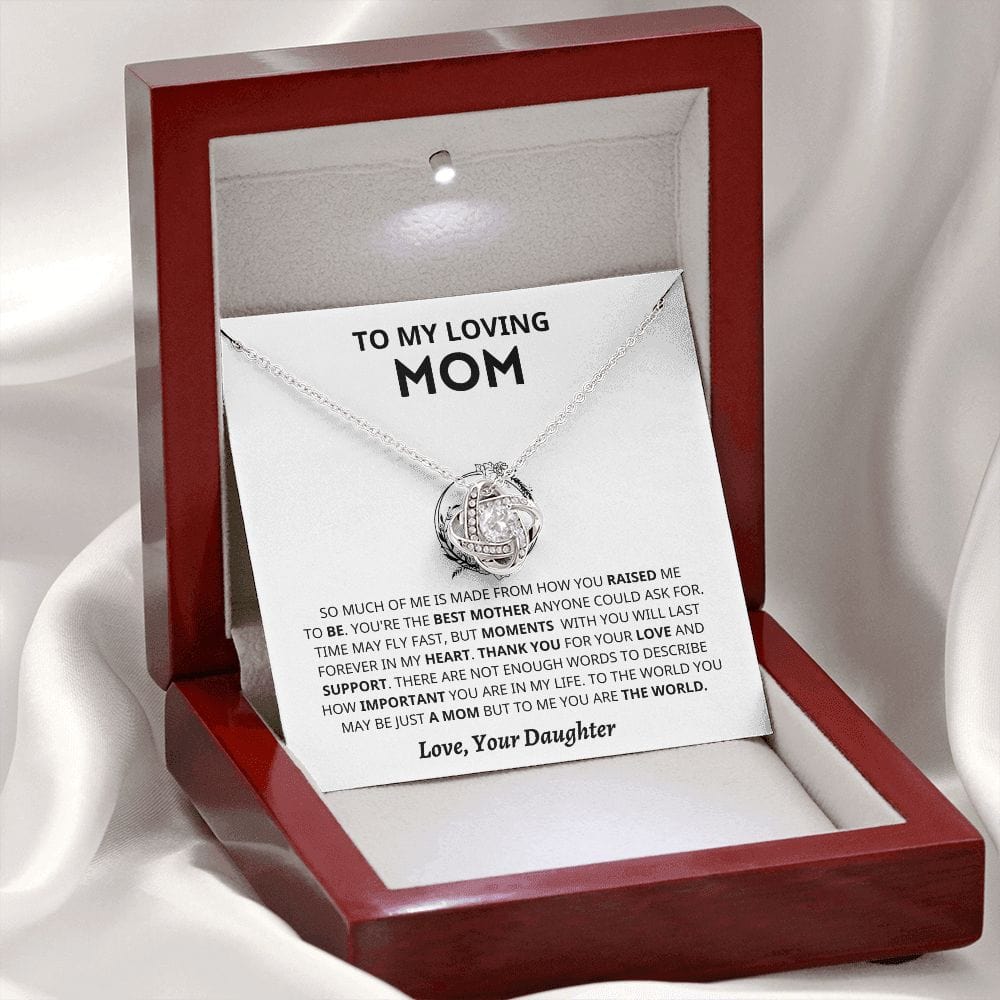 Mom Gift From Daughter- Best Mother Jewelry