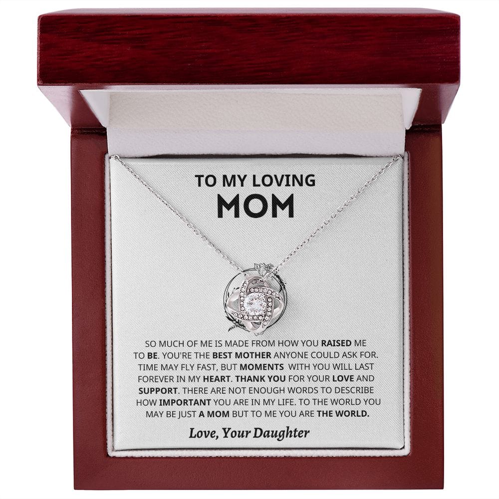 Mom Gift From Daughter- Best Mother Jewelry