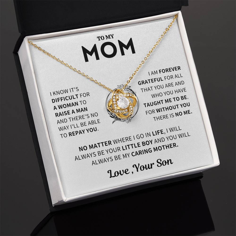 Mom Gift From Son- Forever Grateful Jewelry