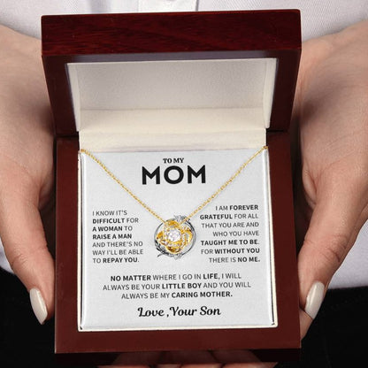 Mom Gift From Son- Forever Grateful Jewelry