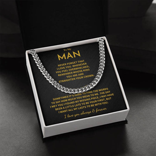 My Man Gift- Straighten Crown Jewelry