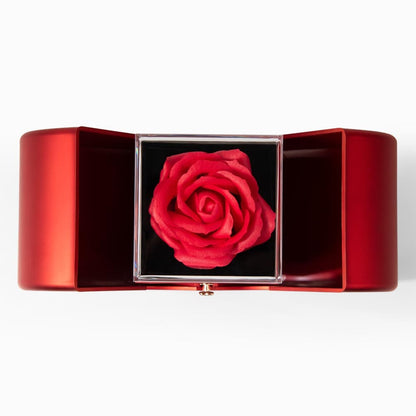 Soulmate Gift, Heart Rose Box Jewelry