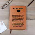 Wife Gift From Husband, "The special One", Graphic Journal Jewelry
