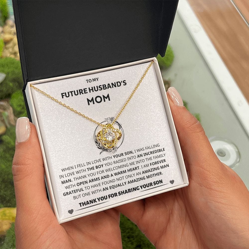 Future Husband's Mom Gift- Forever Grateful Jewelry