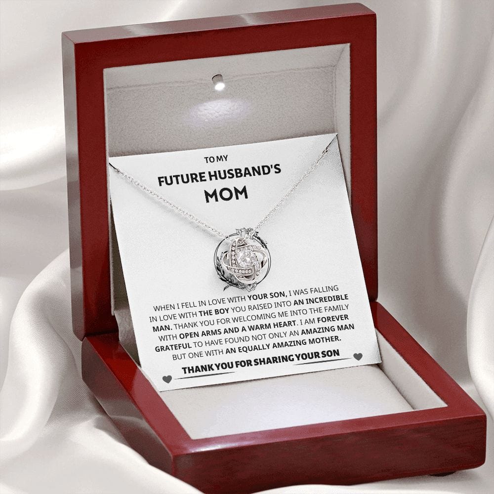 Future Husband's Mom Gift- Forever Grateful Jewelry