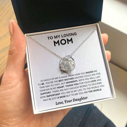 Mom Gift- From Daughter- Best Mother Jewelry